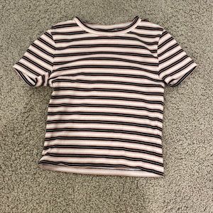 H&M shirt, striped